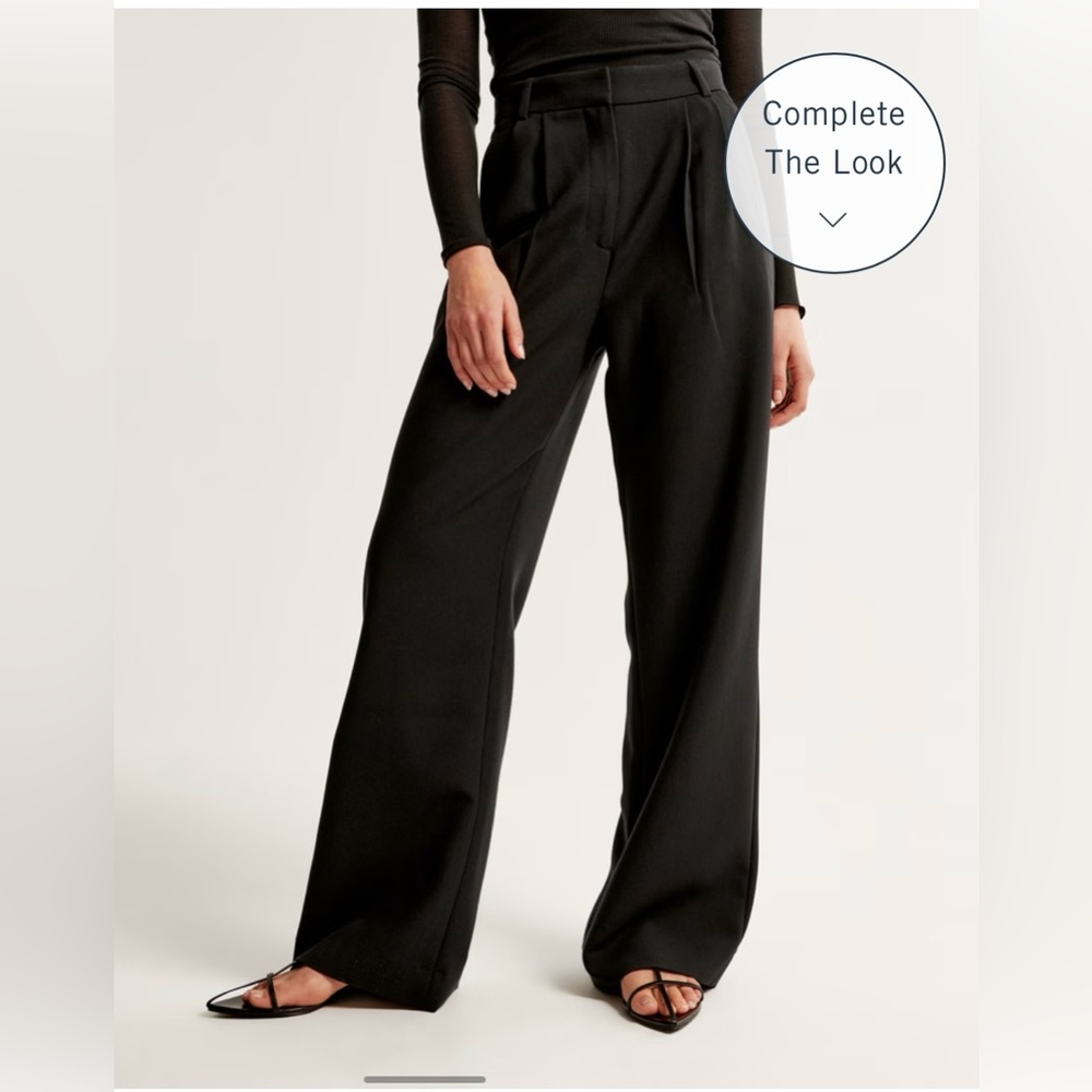 NWT Abercrombie & Fitch Sloane Wide Leg Trousers